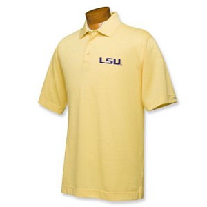 LSU Tigers B&T CB DryTec Championship Polo - Lotus